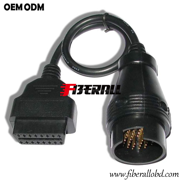OBD hembra a BENZ 38P macho cable de diagnóstico de automóvil