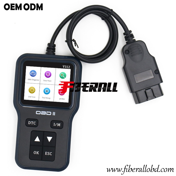 Lector de códigos DTC para coche y herramienta de diagnóstico OBDII